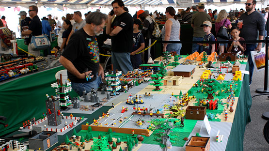 Lego Model Train Layout