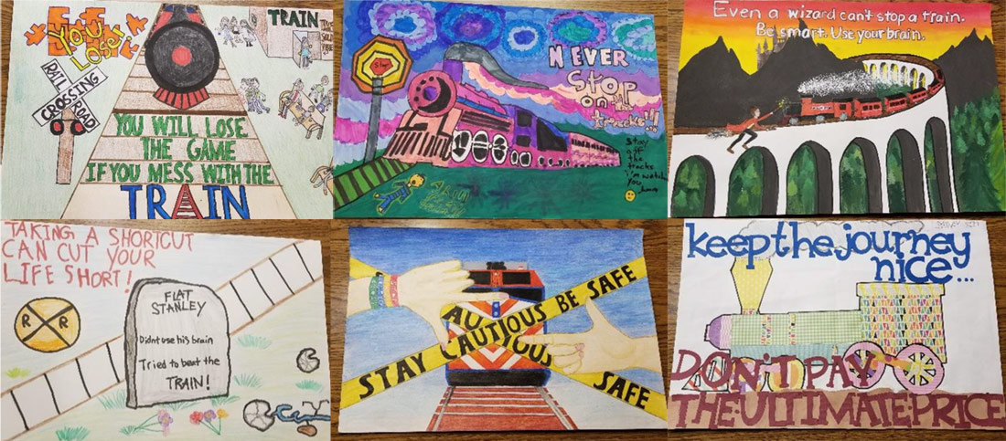 2018 Railroad Safety Poster Contest